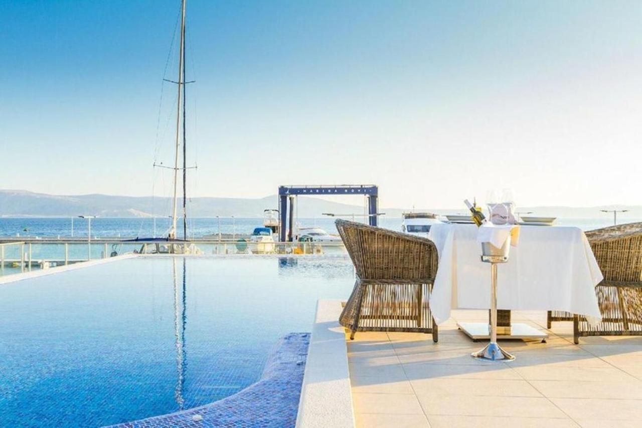 Studio Apartment Marina Mel Novi Vinodolski Dış mekan fotoğraf