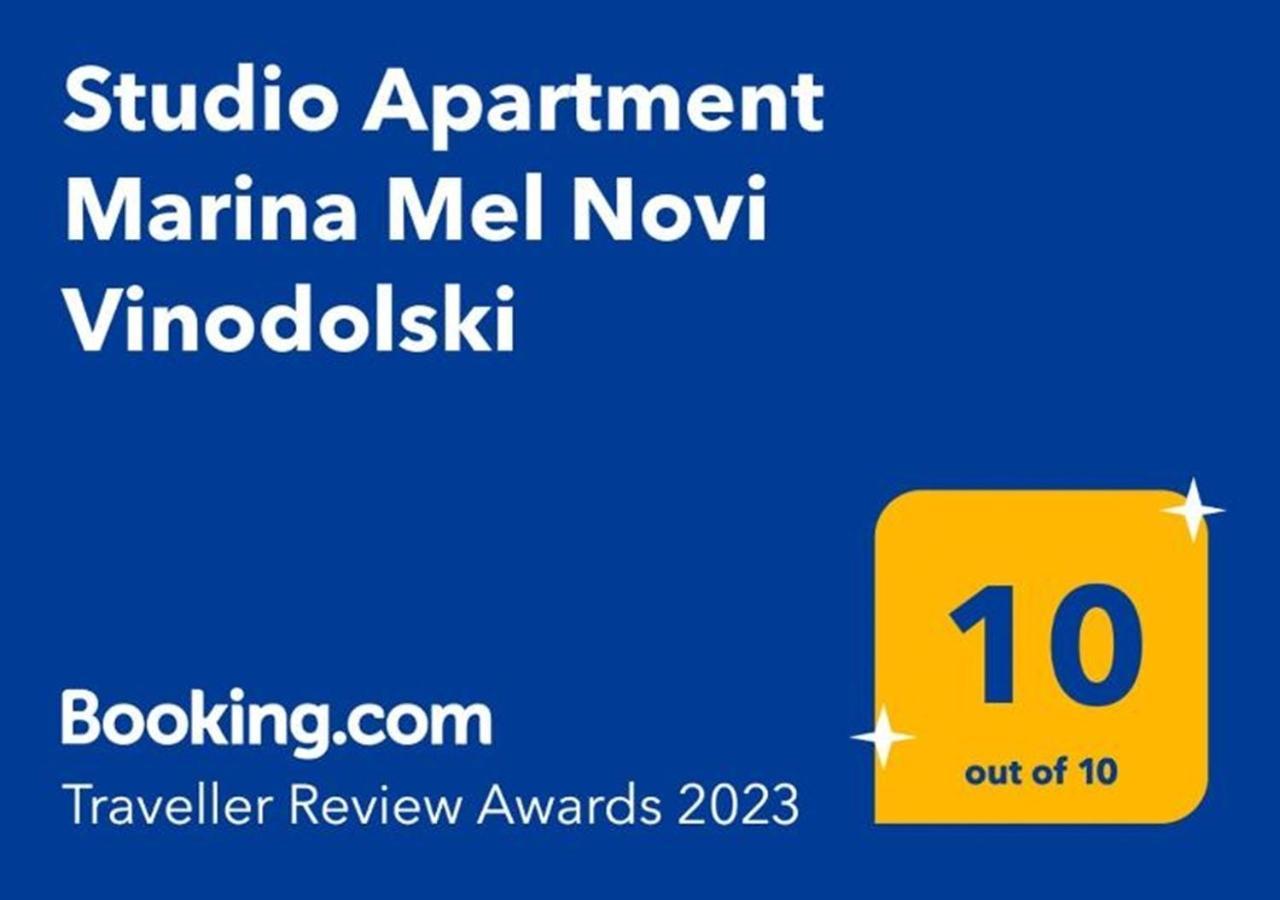 Studio Apartment Marina Mel Novi Vinodolski Dış mekan fotoğraf